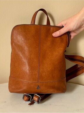 Harbour 2nd Brown Leather Backpack